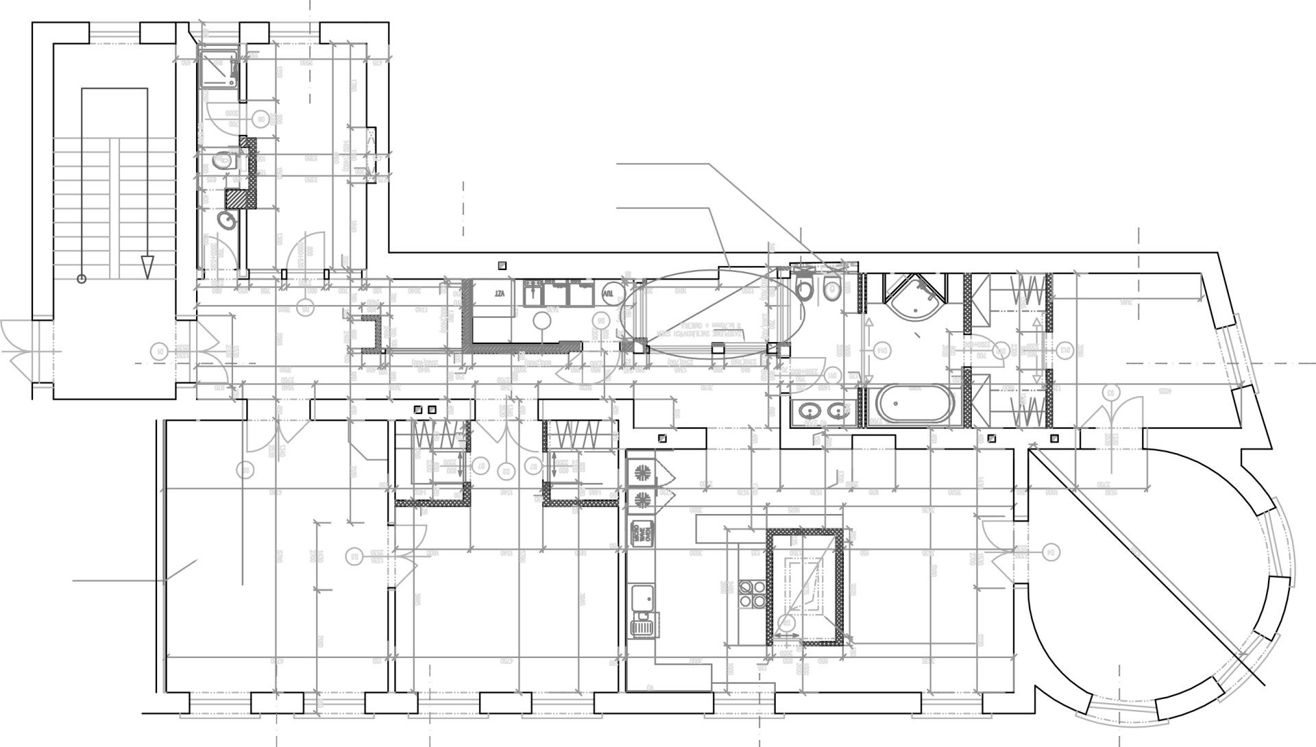 BA I., Staré Mesto, 4-bedroom exclusive apartment on Tolstého Street