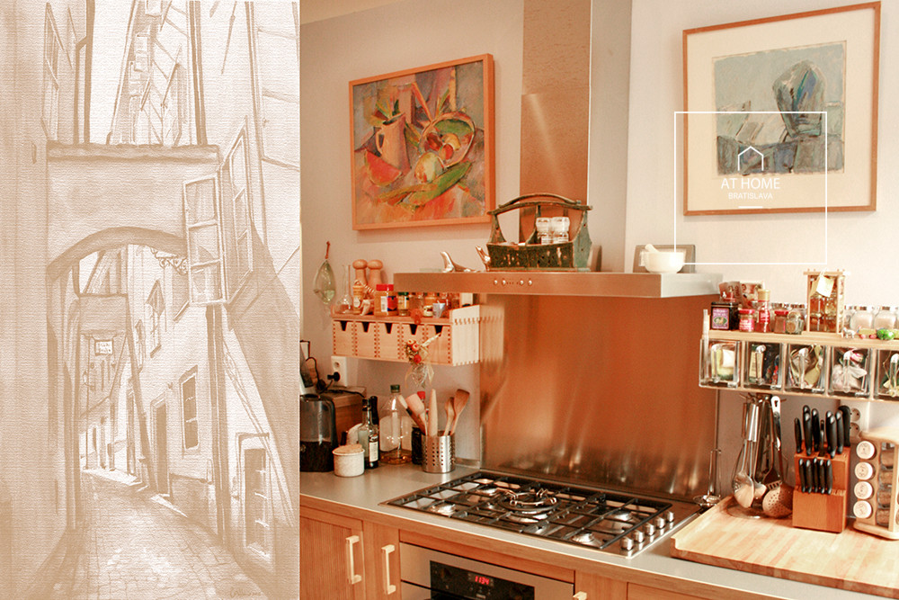 BA I., Staré Mesto, 4-bedroom exclusive apartment on Tolstého Street