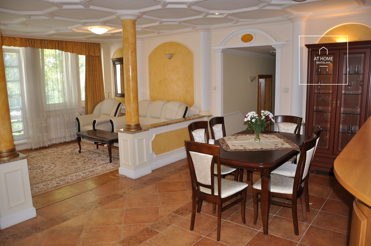 BA I., Staré Mesto, luxury 3-bedroom apartment on Zamocka Street with parking