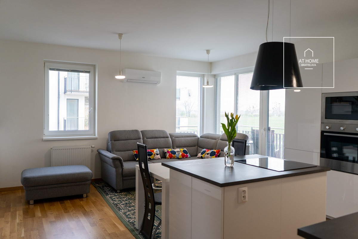 Šamorín, nice, newly built apartment, 3 rooms, fully furnished