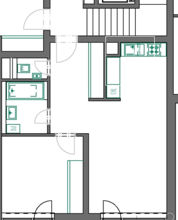 BA III., Koliba, 3 - bedroom apartment on Pod Vtáčnikom Street