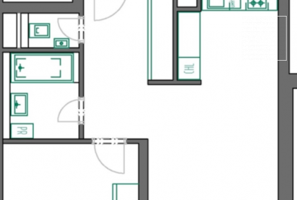 BA III., Koliba, 3 - bedroom apartment on Pod Vtáčnikom Street